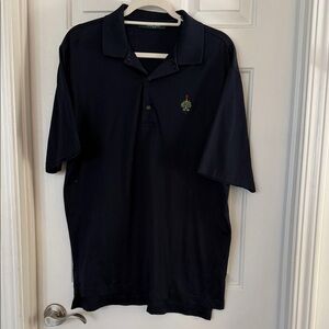 Bobby jones US open men’s navy cotton polo medium